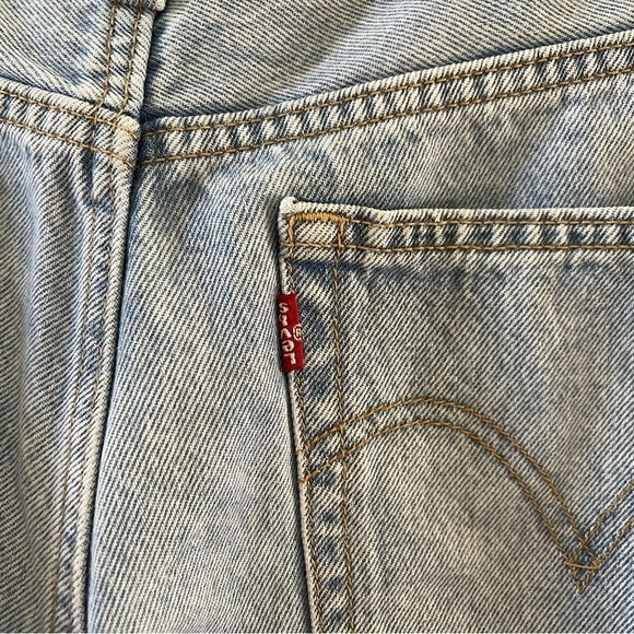 Levi’s 94 Baggy Jeans Pant Mid Wide Denim Classic Y2K Festival Concert Blue 34 - Picture 9 of 14